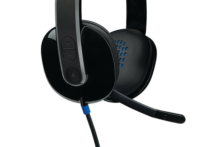 Logitech H540 Headset con micrófono negro